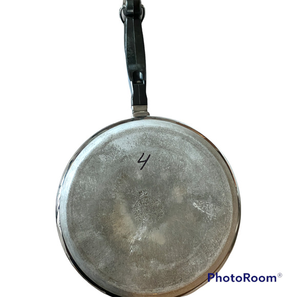 Faberware 2 Qt Quart Aluminum Stainless Steel Saucepan With LID-Vintage - Picture 3 of 5